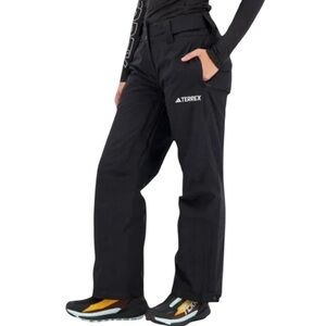 Adidas Terrex Xperior 2L Insulated x Parley Black Snow Pants Women's Size Large
